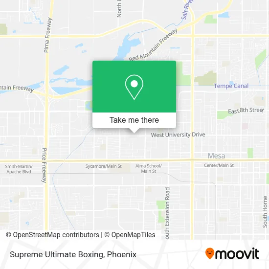 Supreme Ultimate Boxing map