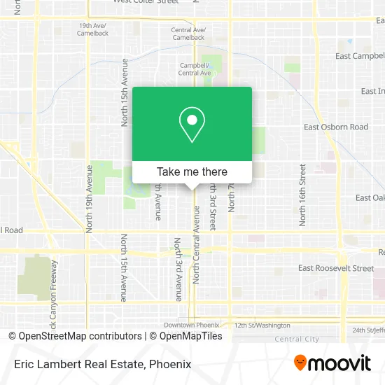 Eric Lambert Real Estate map
