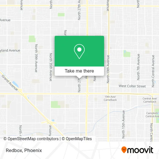 Redbox map