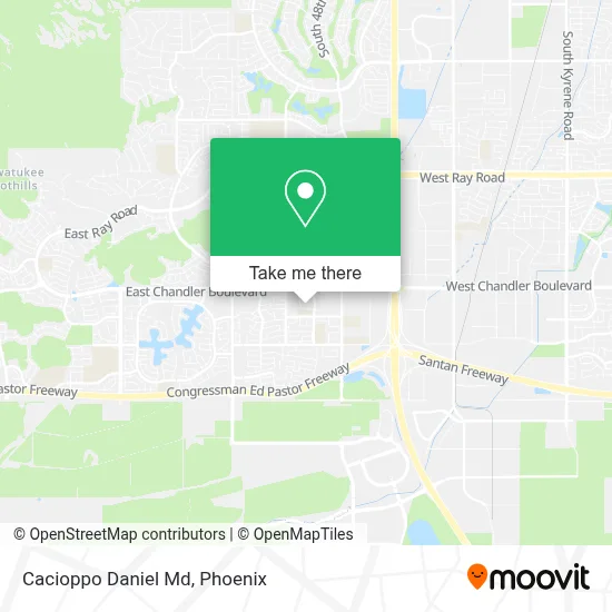 Cacioppo Daniel Md map