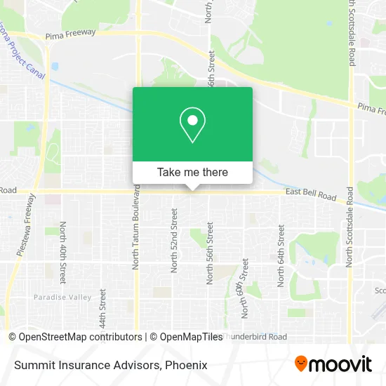 Summit Insurance Advisors map