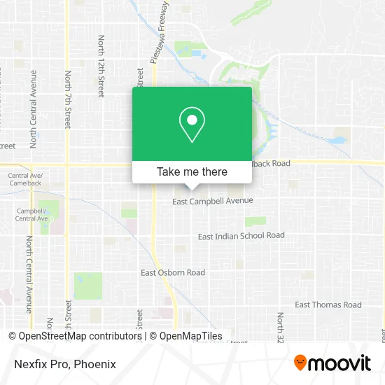 Nexfix Pro map