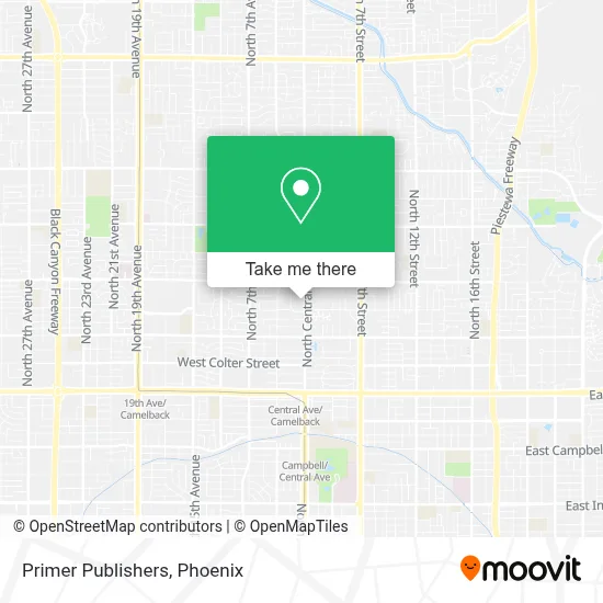 Primer Publishers map