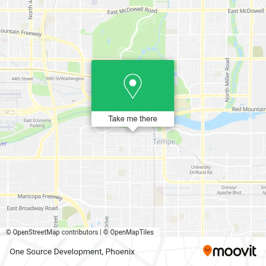 One Source Development map