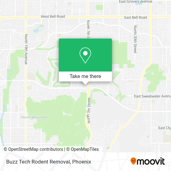 Buzz Tech Rodent Removal map
