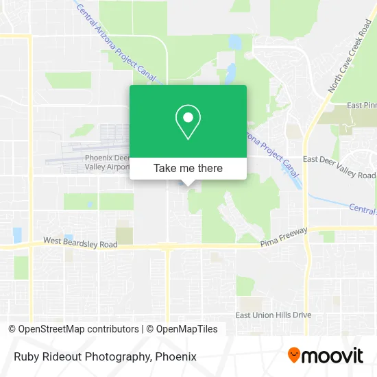 Ruby Rideout Photography map
