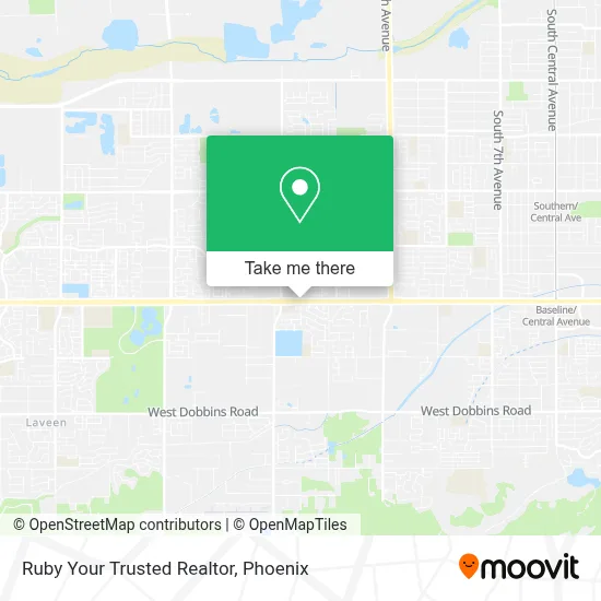 Ruby Your Trusted Realtor map