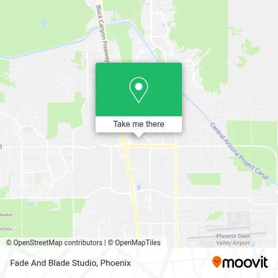 Fade And Blade Studio map