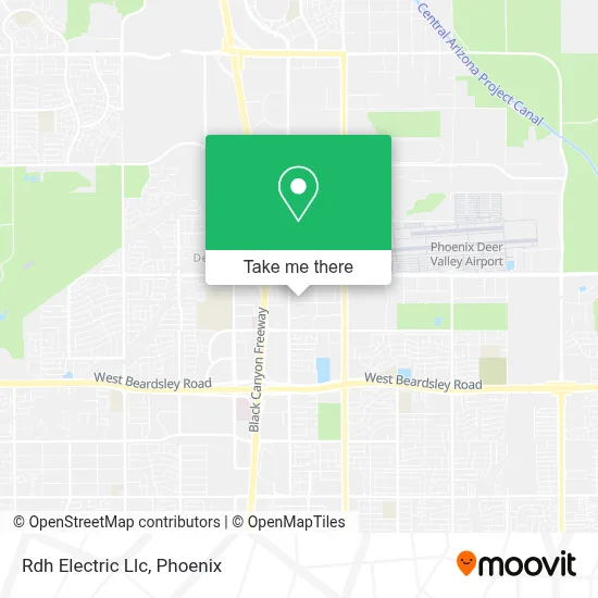 Rdh Electric Llc map