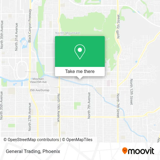 General Trading map