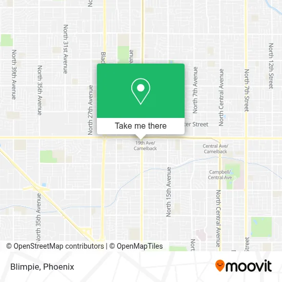 Blimpie map