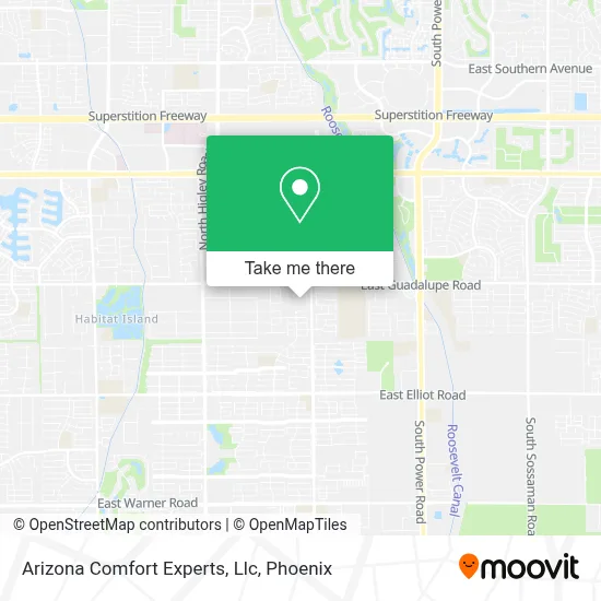 Arizona Comfort Experts, Llc map