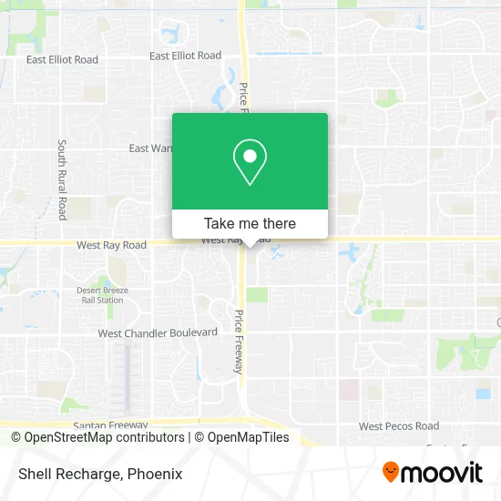Shell Recharge map