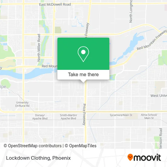 Lockdown Clothing map