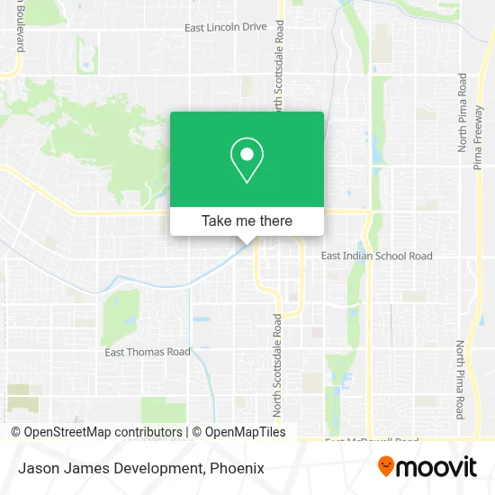 Jason James Development map