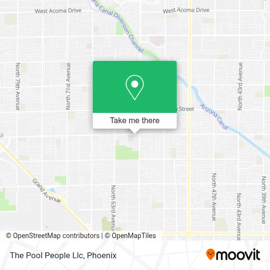 The Pool People Llc map