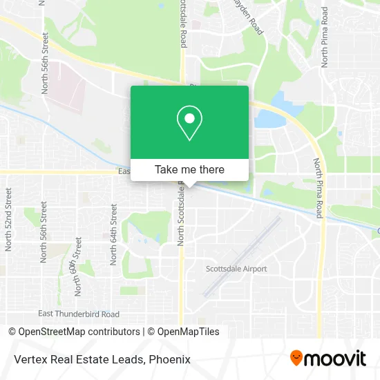 Vertex Real Estate Leads map