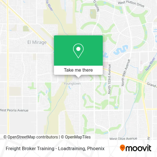 Freight Broker Training - Loadtraining map