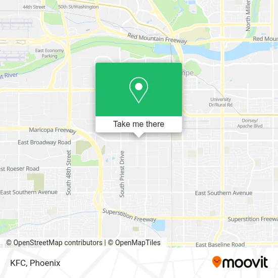 Kfc map