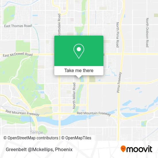 Greenbelt @Mckellips map