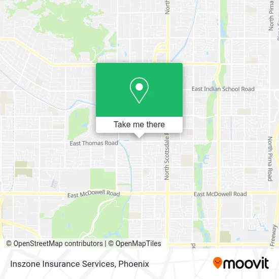 Inszone Insurance Services map