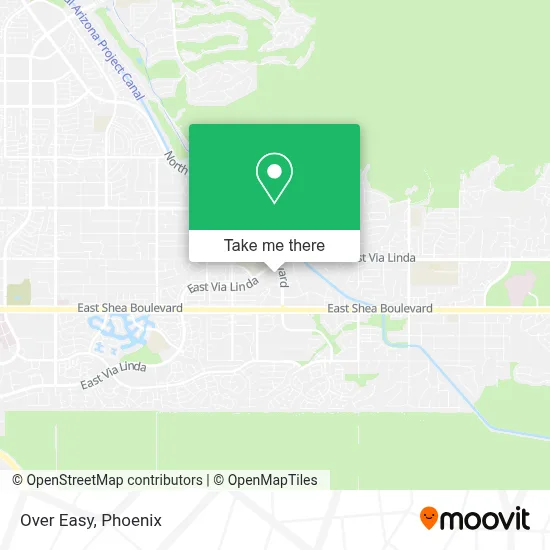 Over Easy map