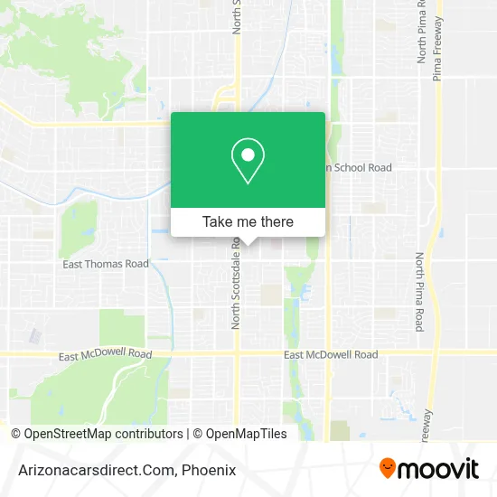 Arizonacarsdirect.Com map