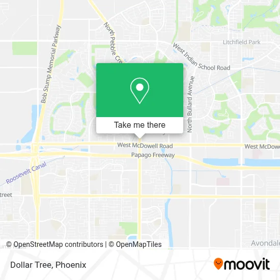 Dollar Tree map