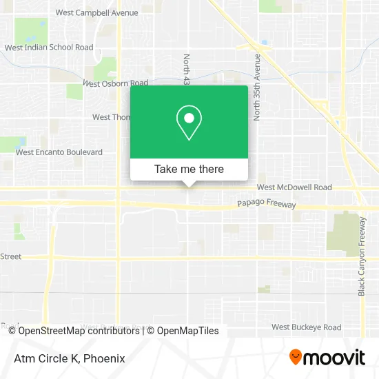 Atm Circle K map