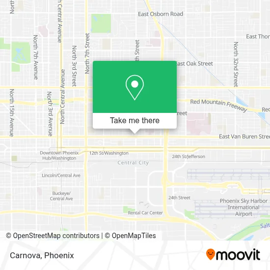 Carnova map