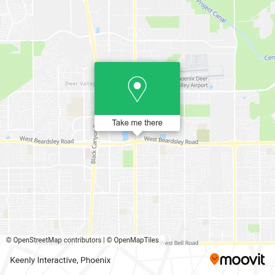Keenly Interactive map
