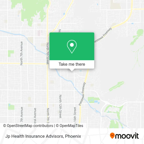 Jp Health Insurance Advisors map