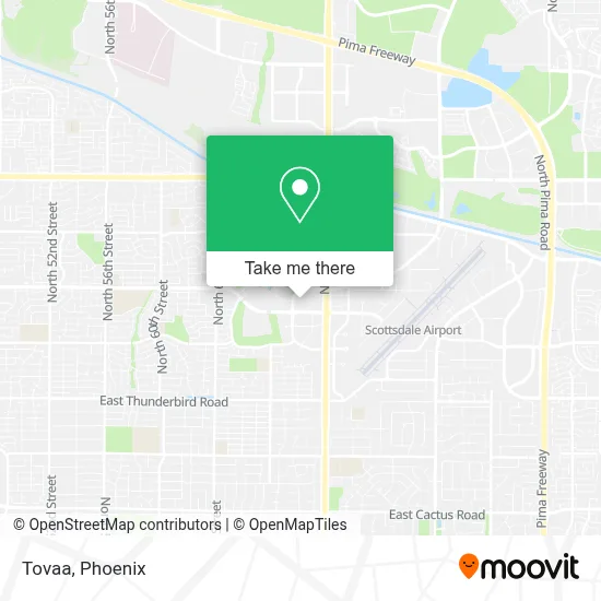 Tovaa map