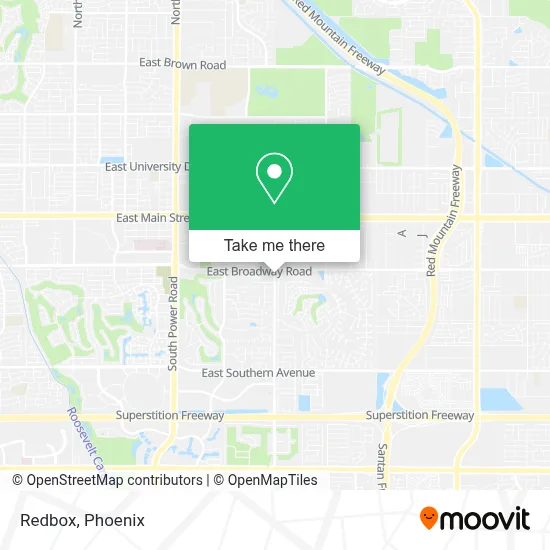 Redbox map