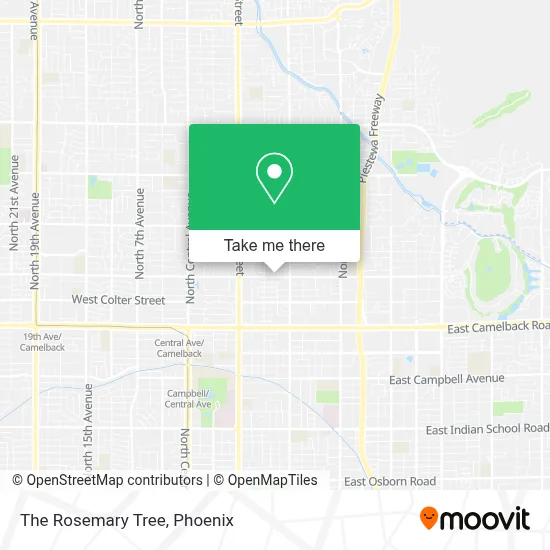 The Rosemary Tree map