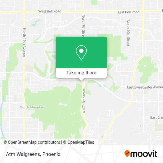 Atm Walgreens map