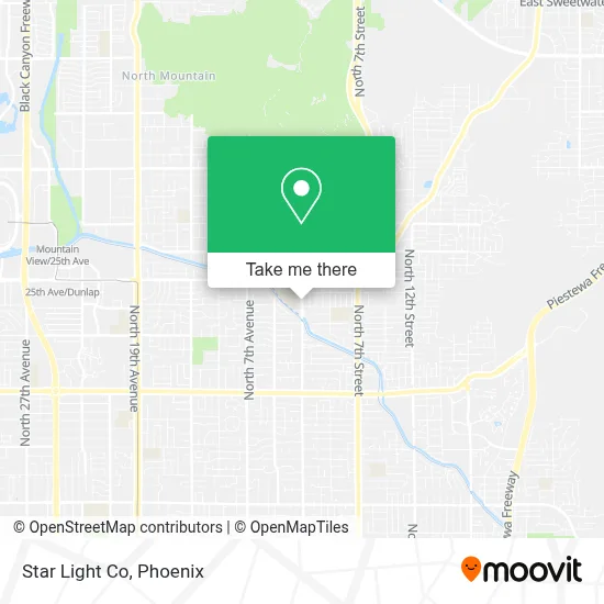 Star Light Co map