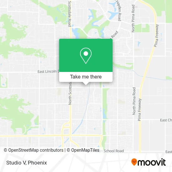 Studio V map