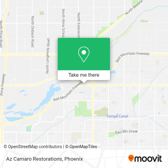 Az Camaro Restorations map