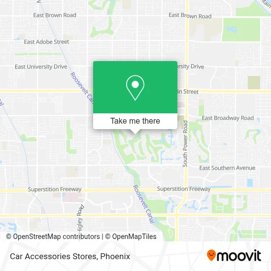Car Accessories Stores map