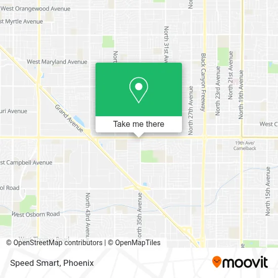 Speed Smart map