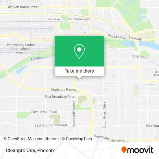 Cleanpro Usa map