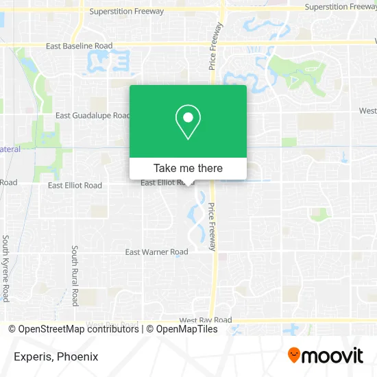 Experis map