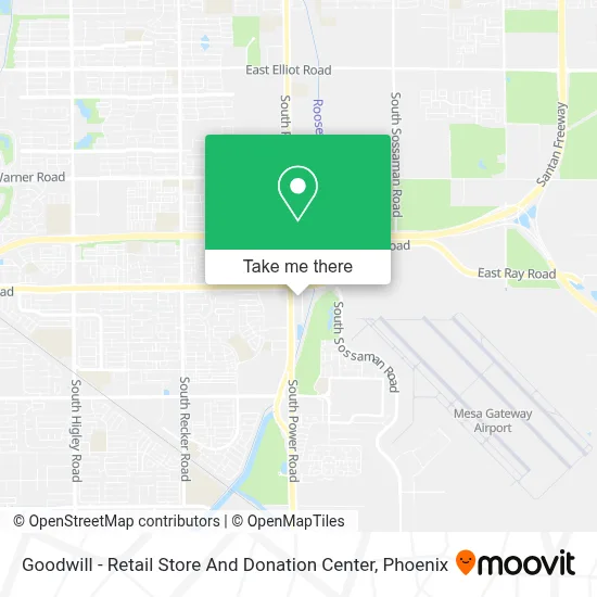 Goodwill - Retail Store And Donation Center map