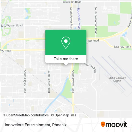 Innovelore Entertainment map
