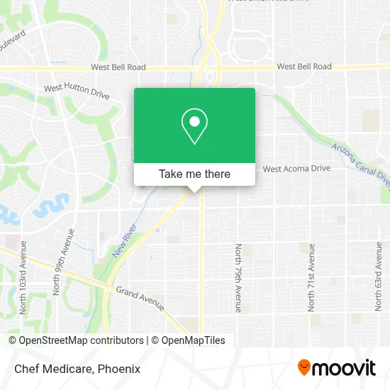 Chef Medicare map