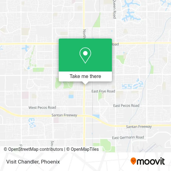 Visit Chandler map