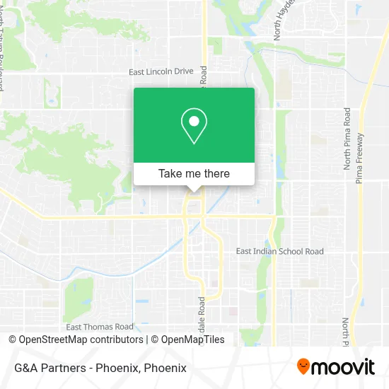G&A Partners - Phoenix map