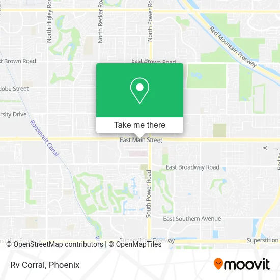 Rv Corral map