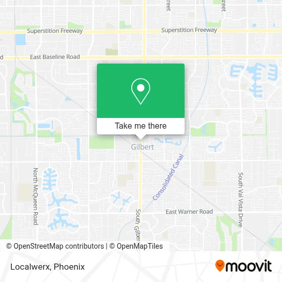 Localwerx map